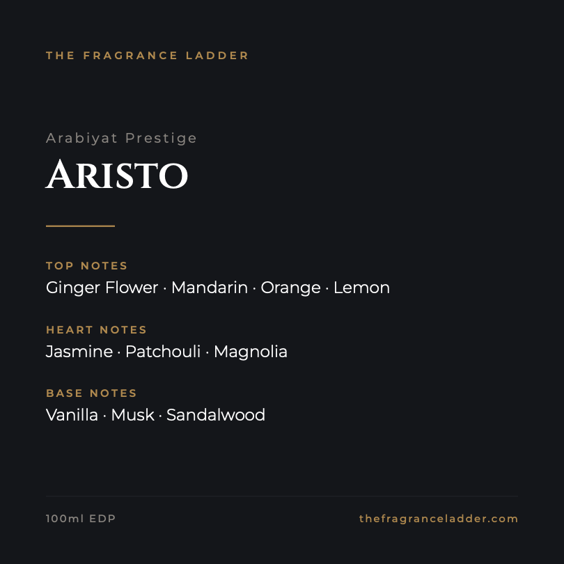 Arabiyat Prestige Aristo
