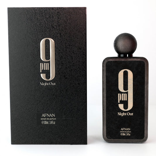 Afnan 9PM Night Out extrait de parfum, 100ml bottle