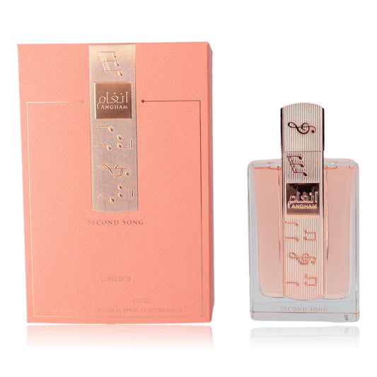 Lattafa Angham Second Song eau de parfum, 100ml bottle