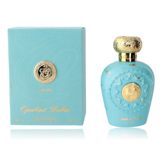 Lattafa Opulent Dubai eau de parfum, 100ml bottle